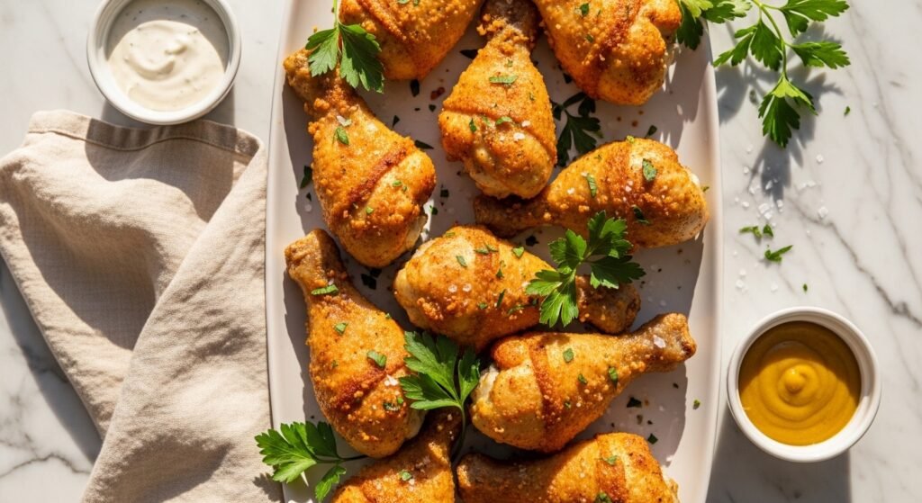 22 Gorgeous Crispy Baked Chicken Drumstick Recipes That Taste Like They Were Fried