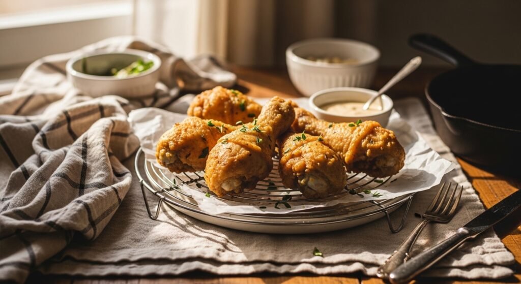How to Make Fried Chicken Drumsticks at Home That Are Golden Crispy and Irresistible