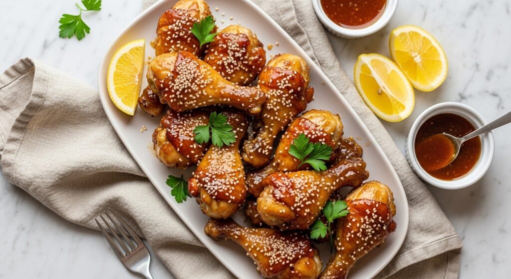22 Viral Honey Garlic Chicken Drumstick Recipes That Are Sweet Savory and Addictive