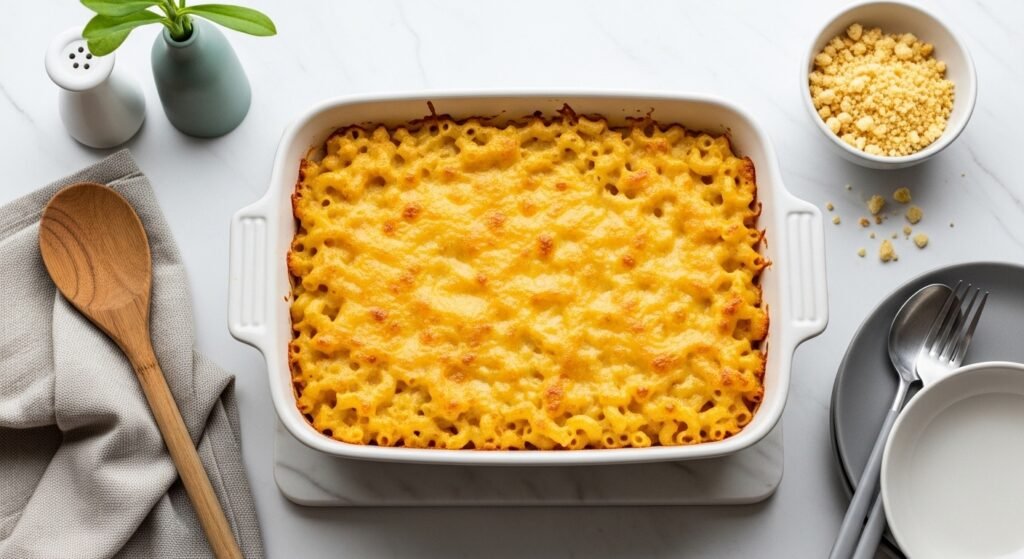 How to Make Baked Mac and Cheese with Breadcrumbs for the Crunchiest Golden Topping