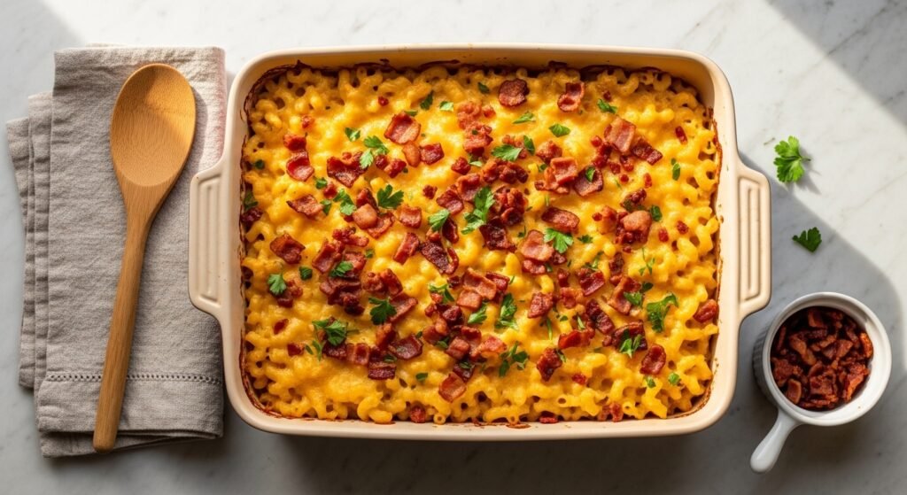 26 Bold Baked Mac and Cheese with Bacon Recipes That Are Smoky Cheesy and Loaded