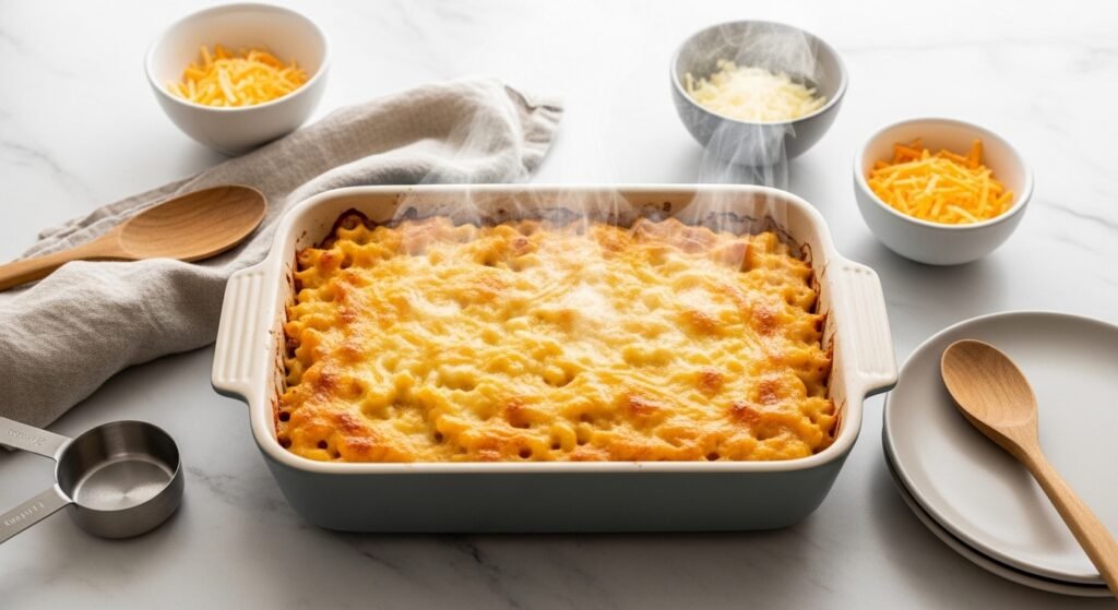 How to Make Baked Mac and Cheese for a Crowd That Is Hot Creamy and Ready All at Once