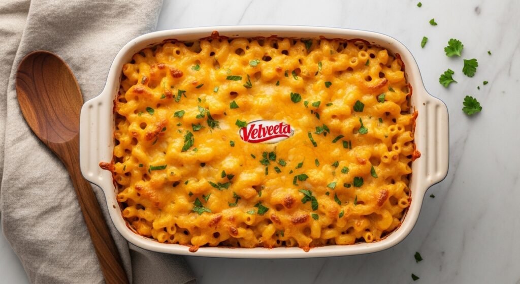 28 Jaw-Dropping Baked Mac and Cheese with Velveeta Recipes That Are Silky and Ultra Gooey