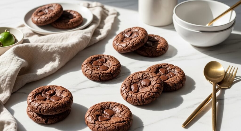How to Make Easy Brownie Cookies That Are Fudgy Chewy and Loaded with Chocolate